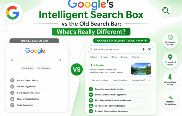 Google’s Intelligent Search Box vs the Old Search Bar What’s Really Different