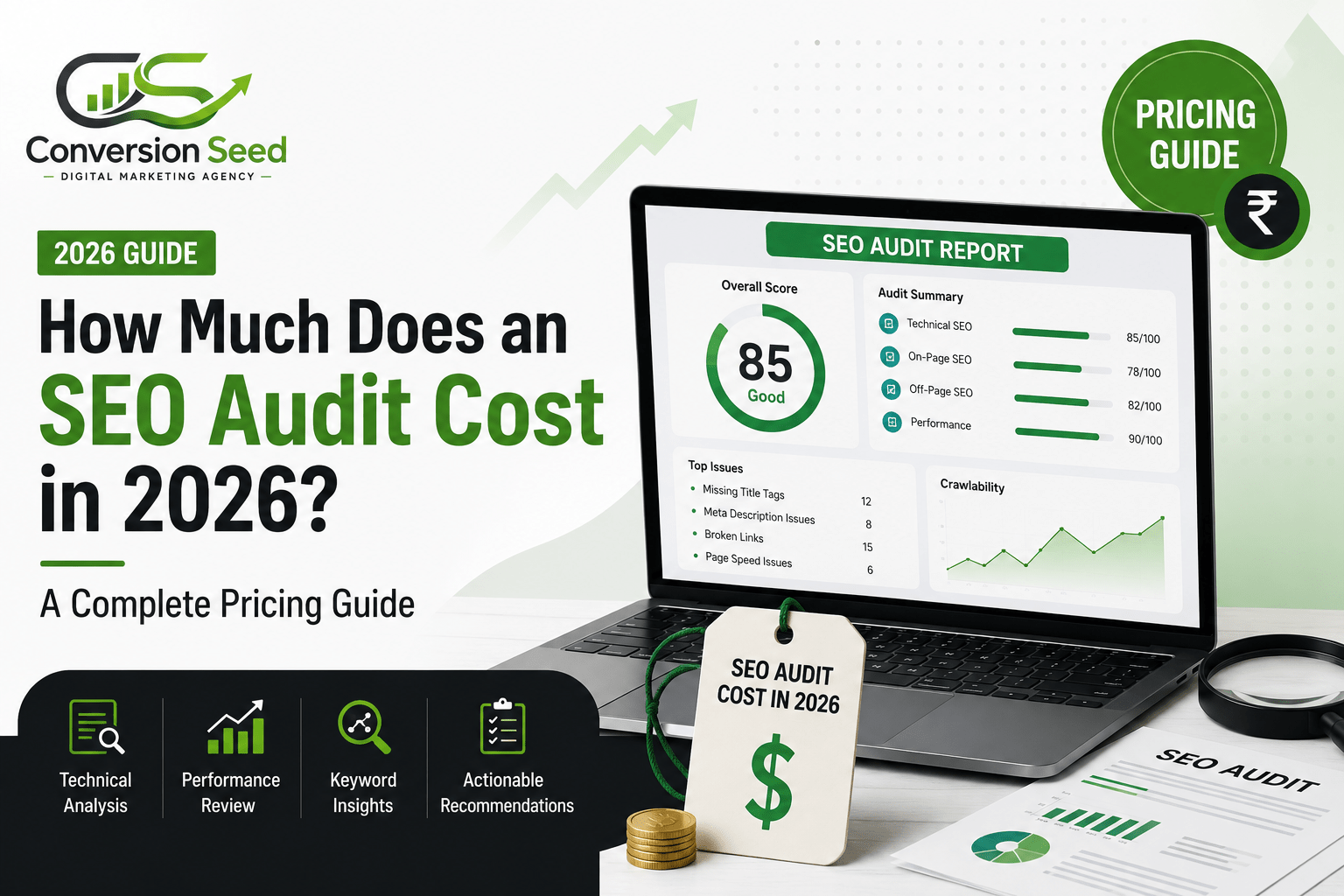 How Much Does an SEO Audit Cost in 2026 A Complete Pricing Guide